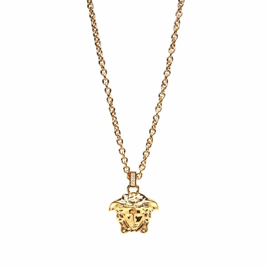 Necklaces * | Versace Large Medusa Head Necklace