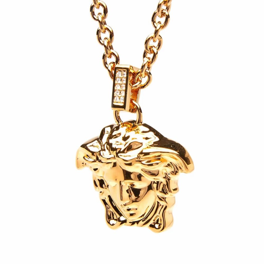 Necklaces * | Versace Large Medusa Head Necklace