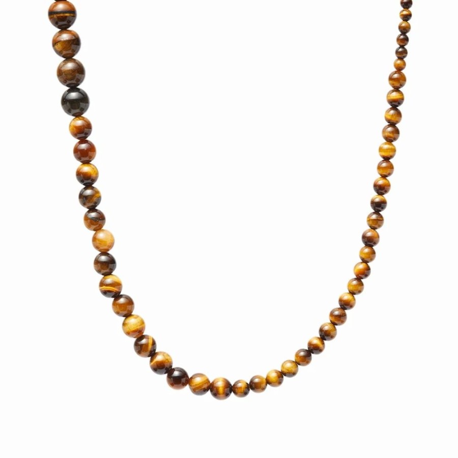 Necklaces * | Completedworks Tiger Eye Necklace