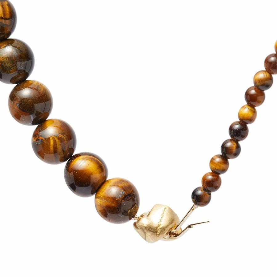 Necklaces * | Completedworks Tiger Eye Necklace