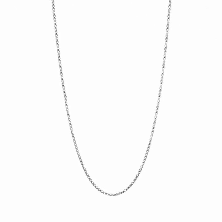 Necklaces * | Tom Wood 18 Venetian Single Chain S