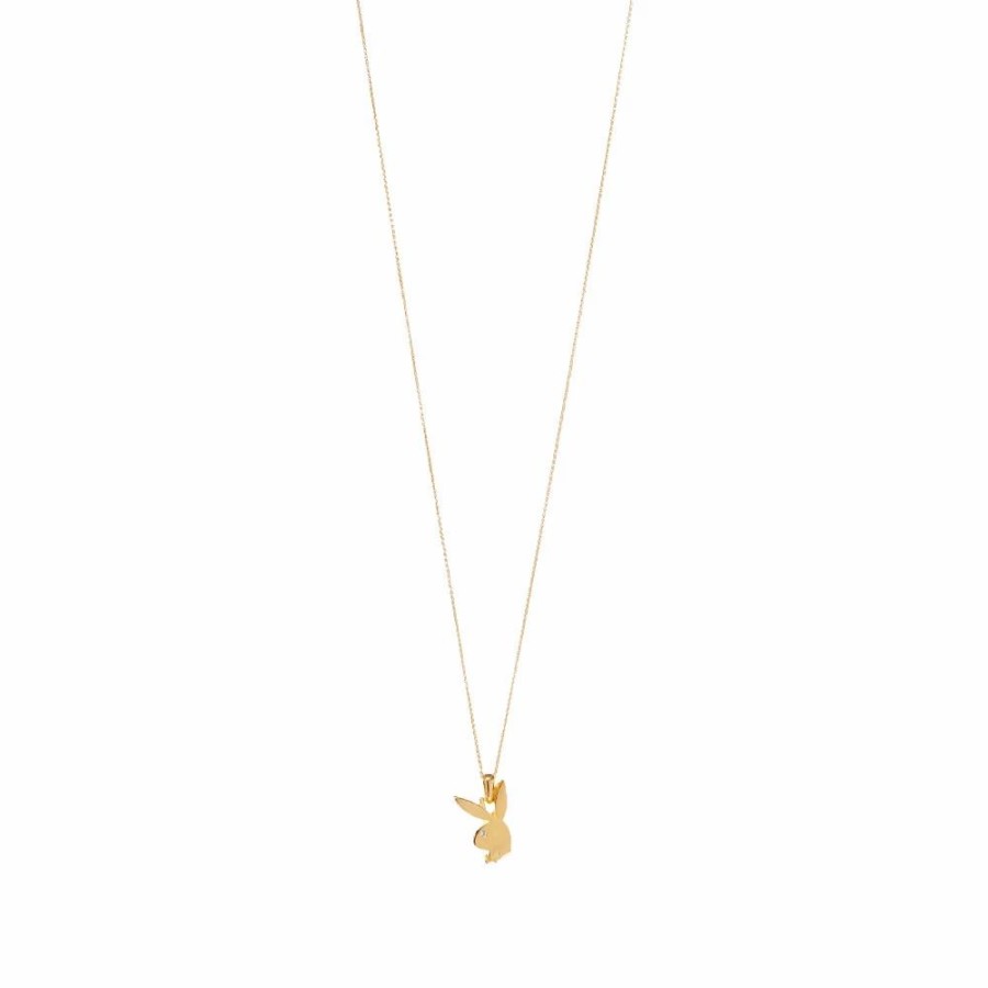 Necklaces * | Hatton Labs X Playboy Bunny Pendant Chain