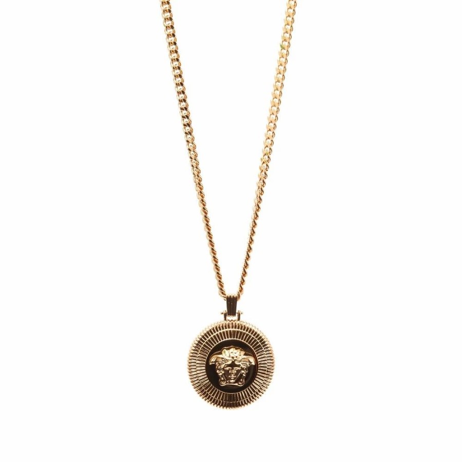 Necklaces * | Versace Large Medusa Medallion