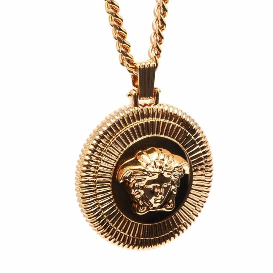 Necklaces * | Versace Large Medusa Medallion