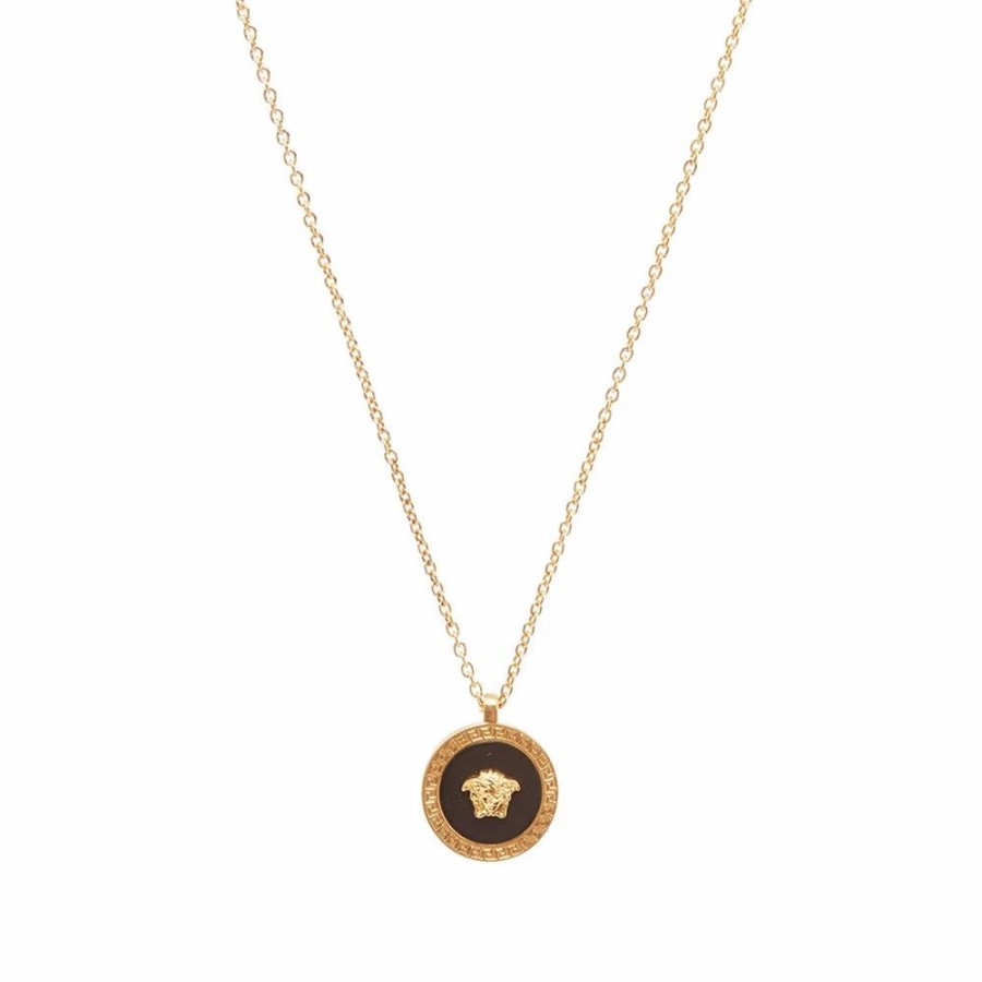 Necklaces * | Versace Small Medusa Medallion Necklace