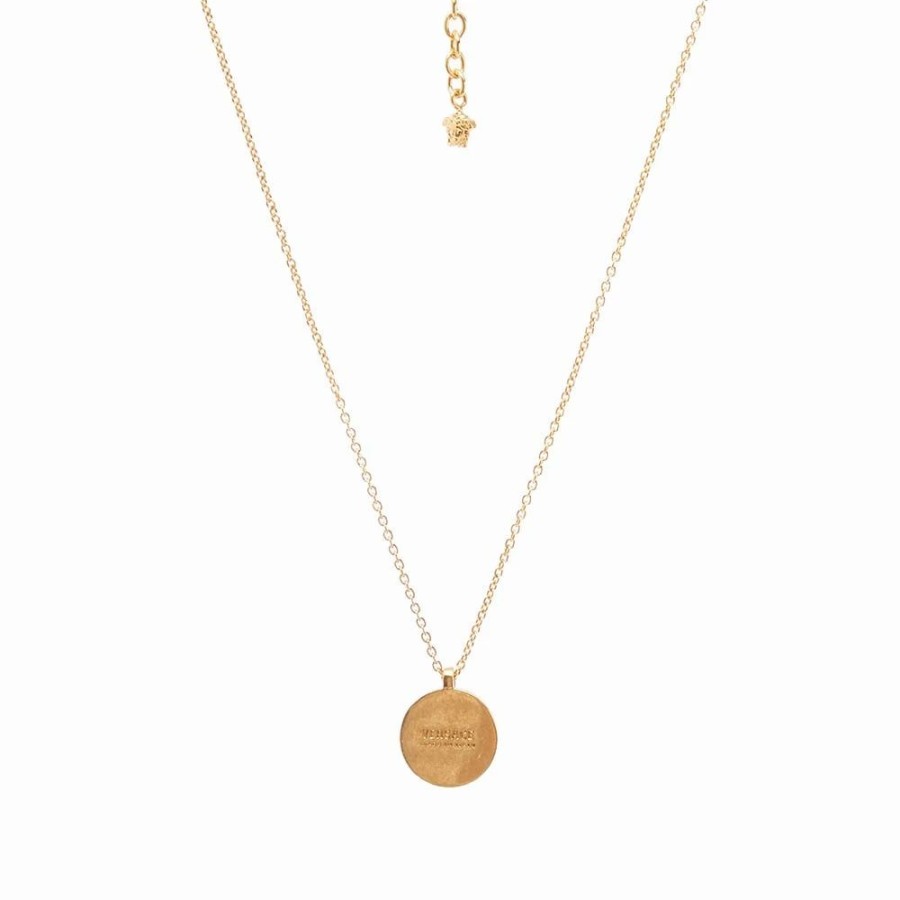 Necklaces * | Versace Small Medusa Medallion Necklace