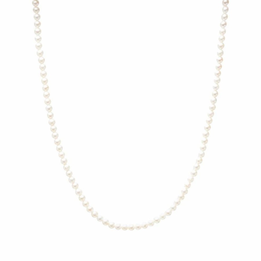 Necklaces * | Hatton Labs Mini Pearl Chain