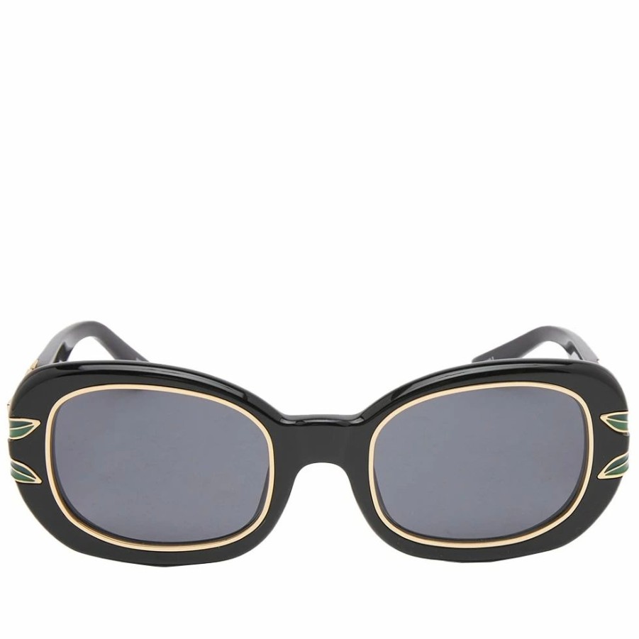 Sunglasses * | Casablanca Laurel Oval Sunglasses