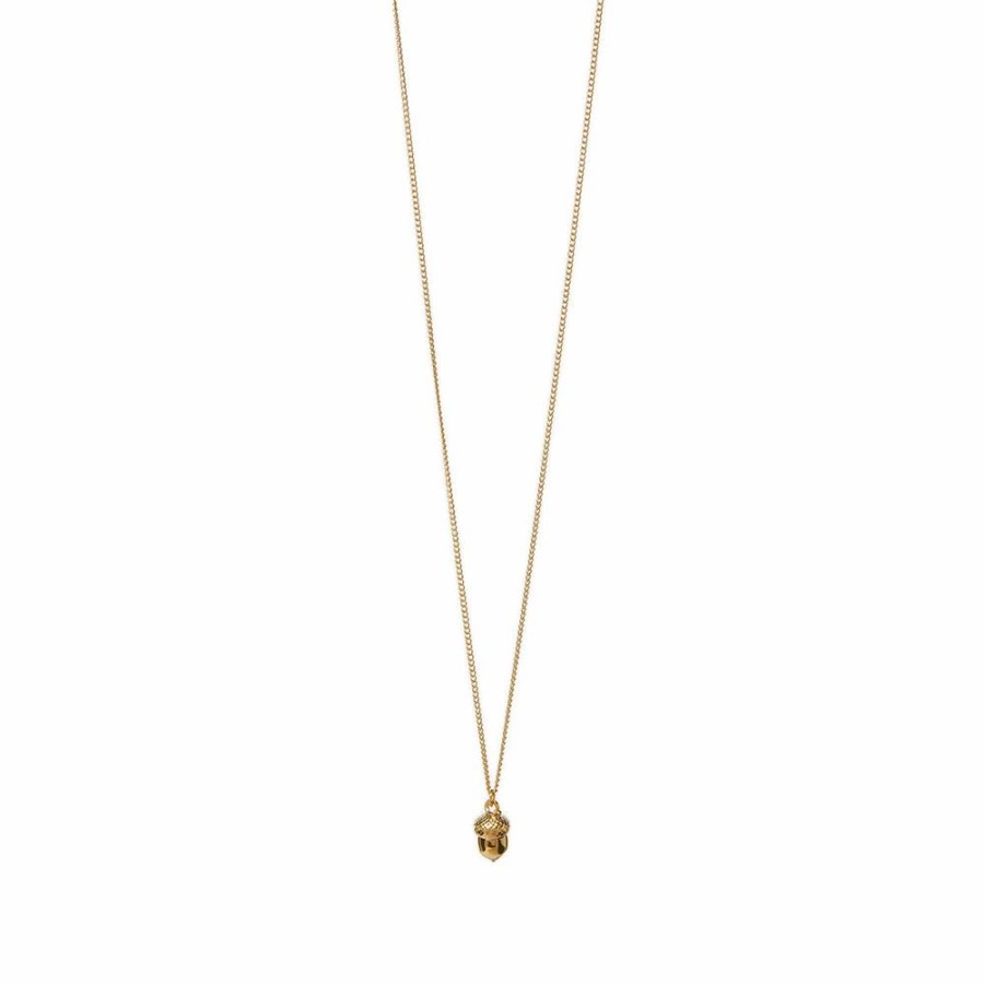 Necklaces * | A.P.C. Acorn Necklace