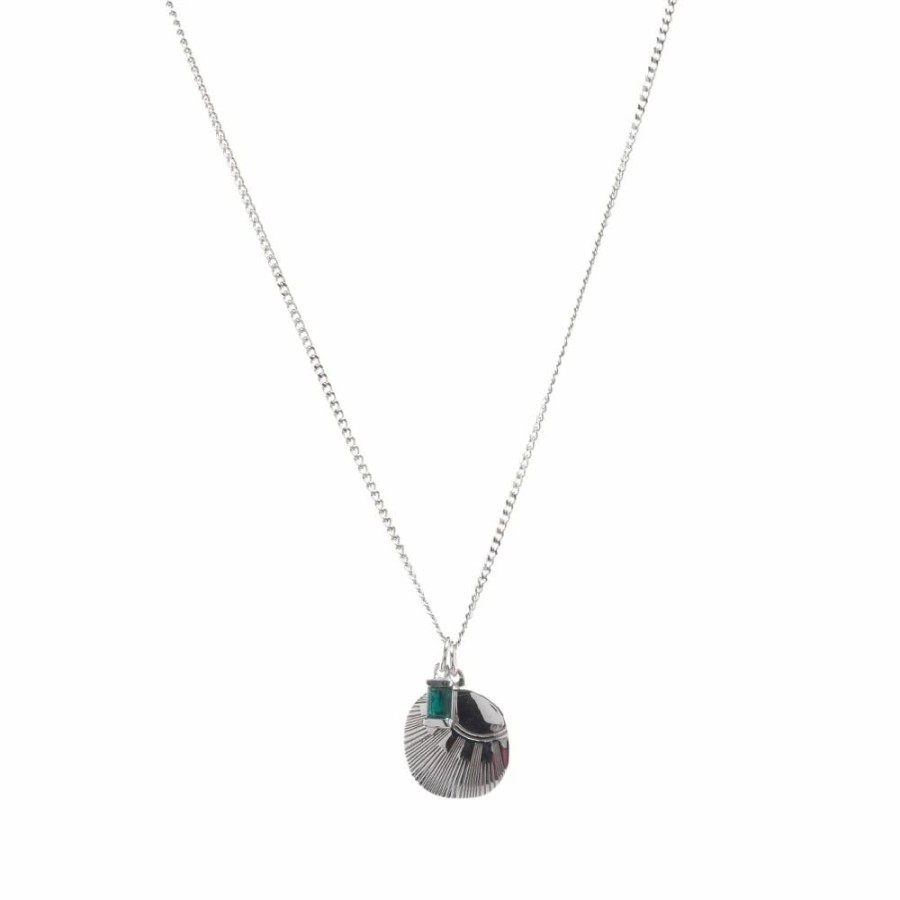 Necklaces * | Miansai Meridian Quartz Pendant Necklace