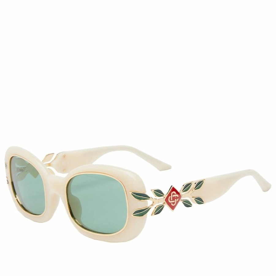 Sunglasses * | Casablanca Laurel Oval Sunglasses