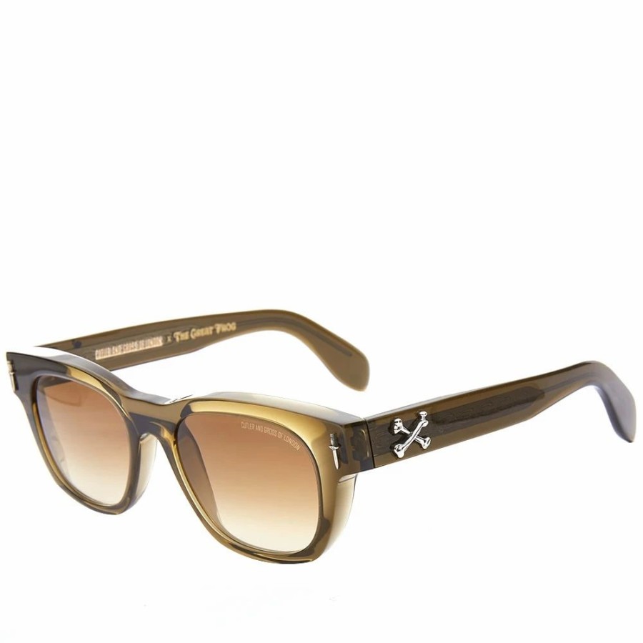 Sunglasses * | The Great Frog X Cutler And Gross 9772 Crossbones Sunglasses