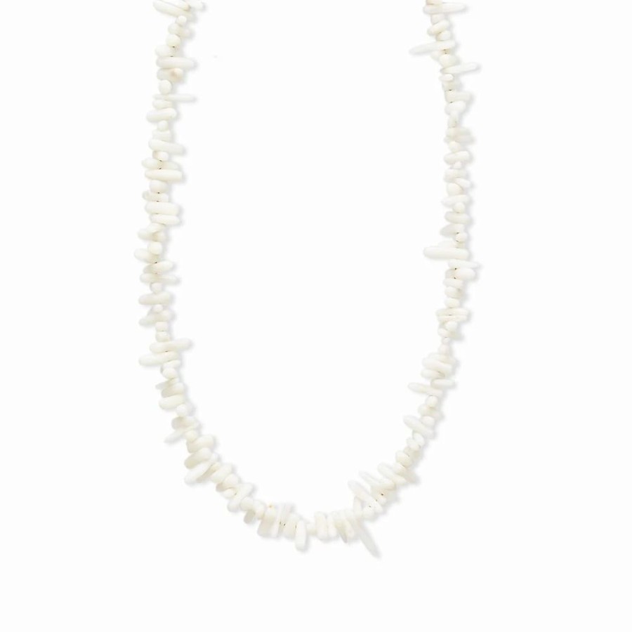 Necklaces * | Timeless Pearly Shell Necklace