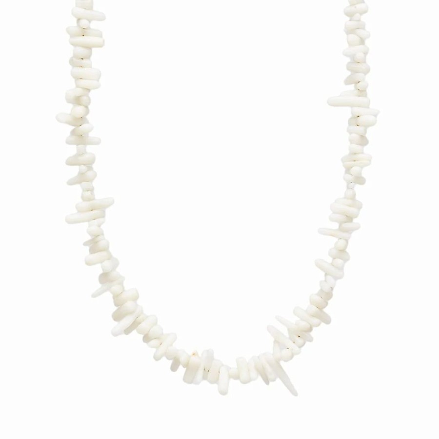 Necklaces * | Timeless Pearly Shell Necklace