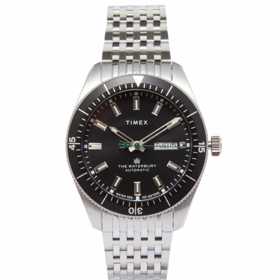 Watches * | Timex Waterbury Diver Automatic Watch