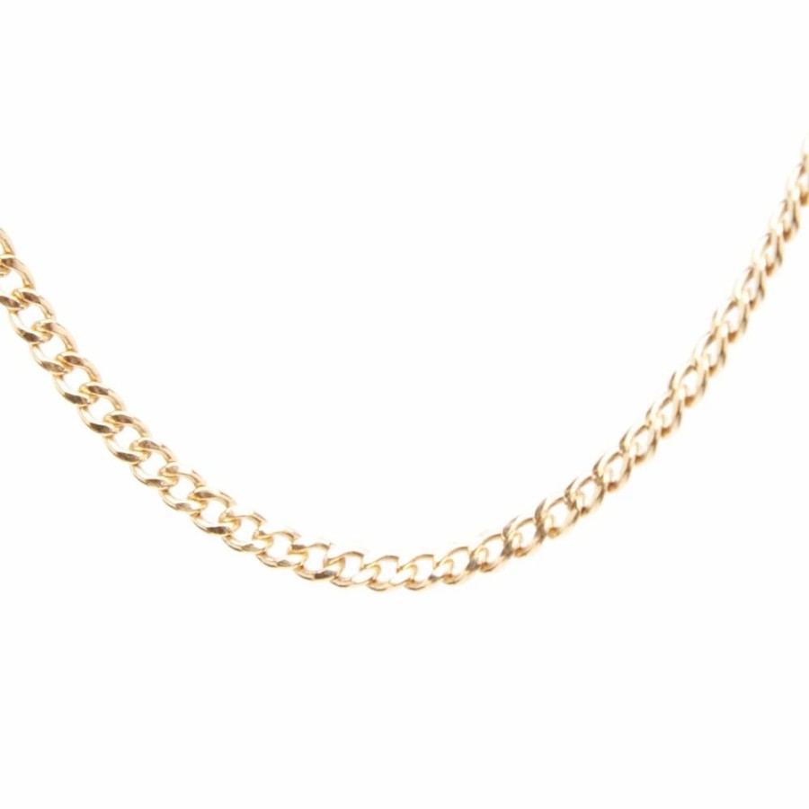 Necklaces * | Maple Curb Chain 50Cm