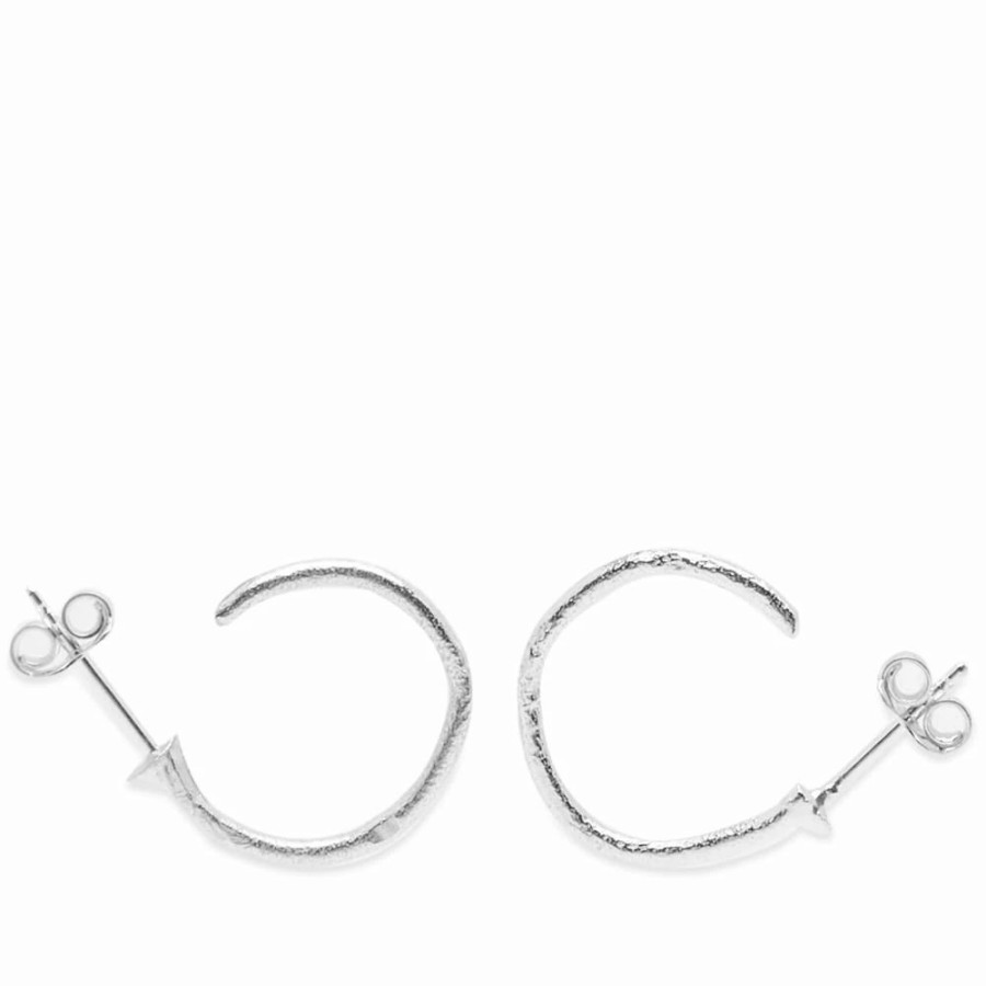 Necklaces * | Pearls Before Swine Textured Hoops Earrings