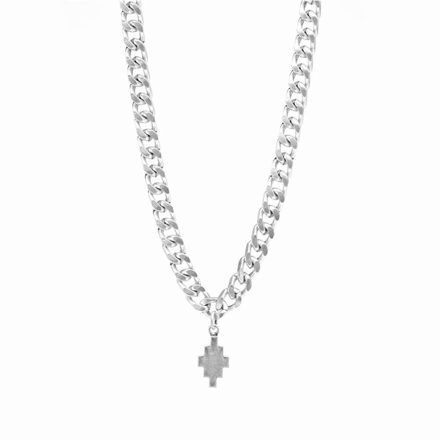 Necklaces * | Marcelo Burlon Cross Necklace