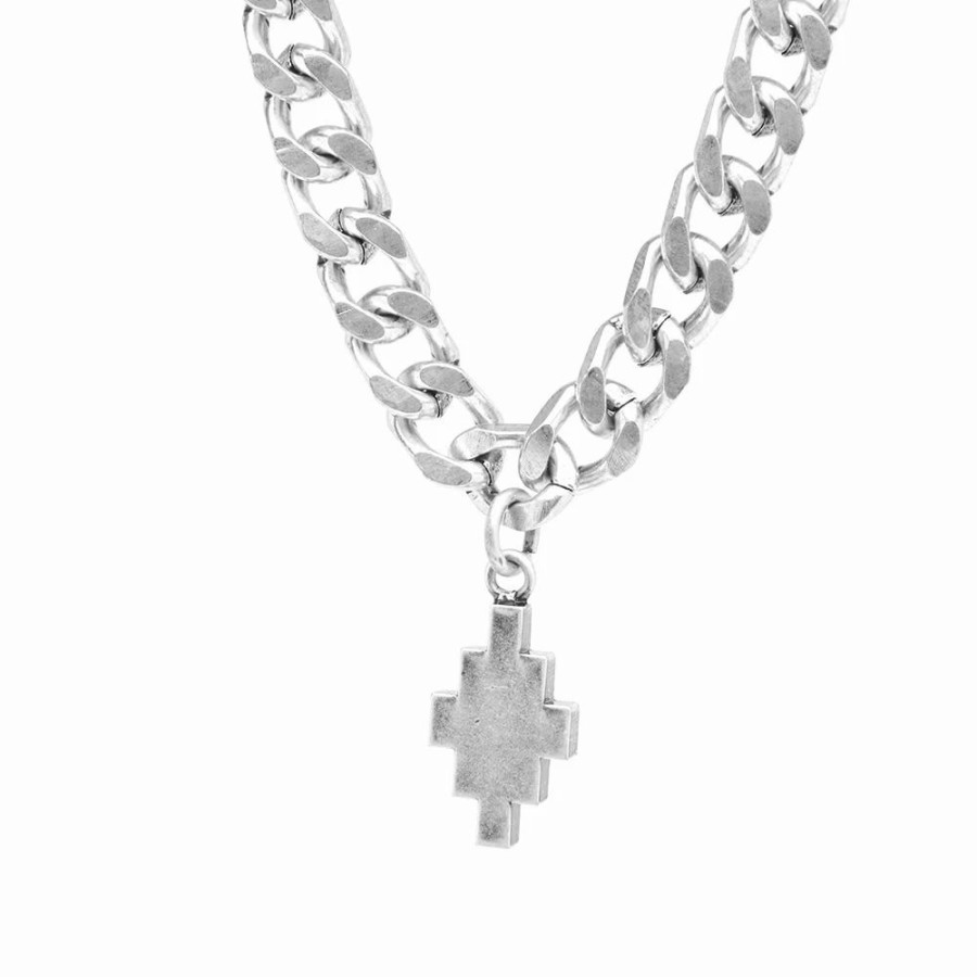 Necklaces * | Marcelo Burlon Cross Necklace