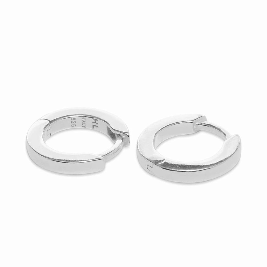 Earrings * | Hatton Labs Small Edge Hoop Earrings