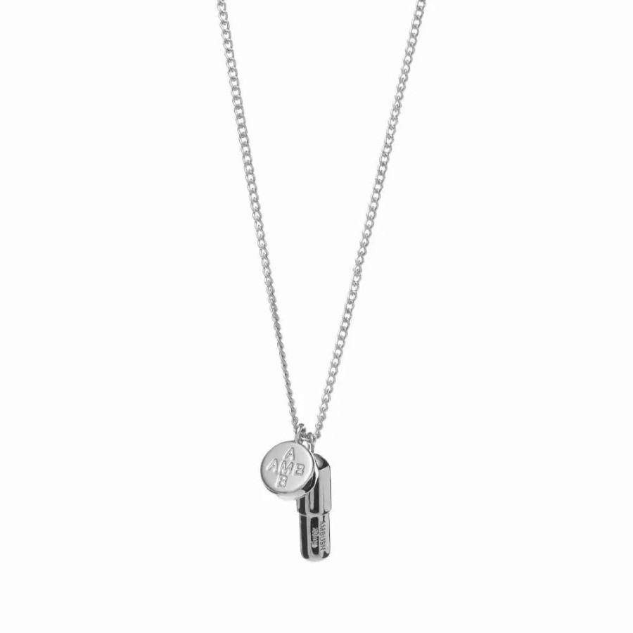 Necklaces * | Ambush Pill Charm Necklace