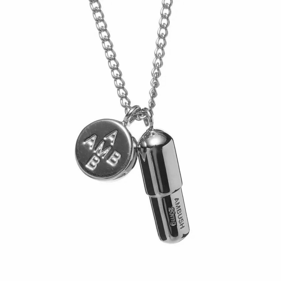 Necklaces * | Ambush Pill Charm Necklace