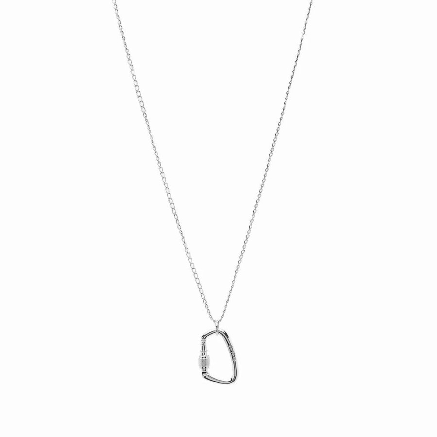 Necklaces * | A.P.C. Lock Necklace