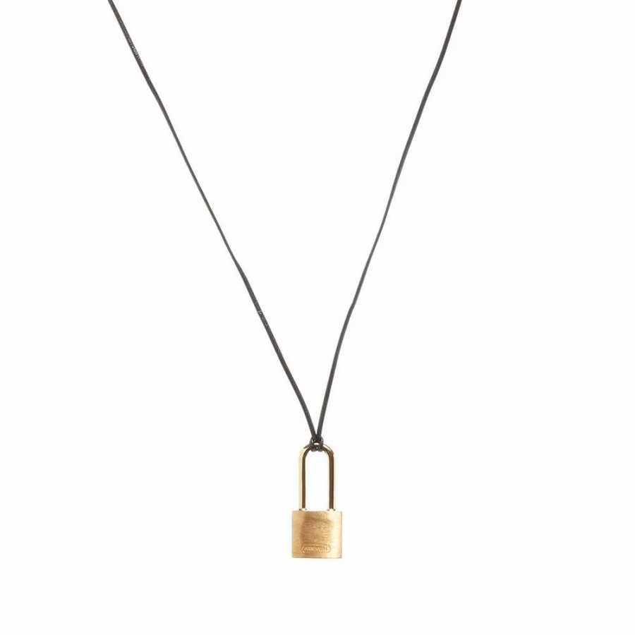 Necklaces * | Ambush Small Padlock Necklace