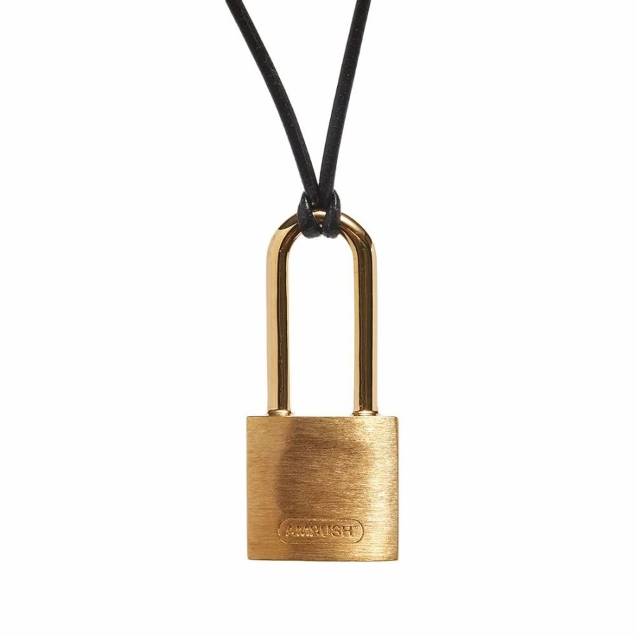 Necklaces * | Ambush Small Padlock Necklace