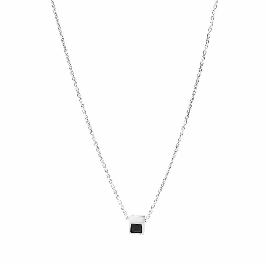 Necklaces * | Saint Laurent Collier Pendant Necklace