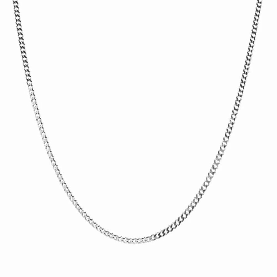 Necklaces * | Miansai 3Mm Cuban Chain Necklace