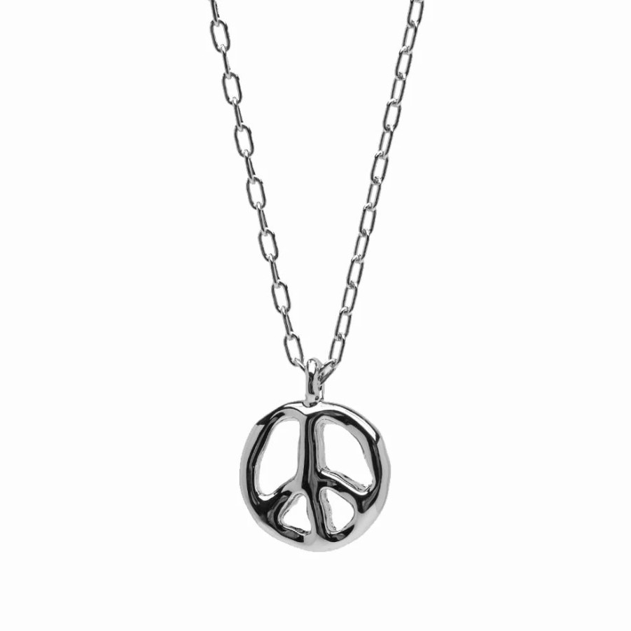 Necklaces * | Ambush Peace Charm Necklace