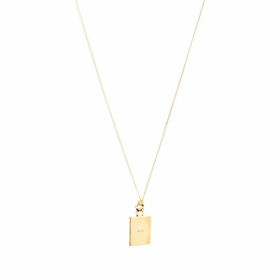 Necklaces * | A.P.C. A.P.C Darwin Necklace