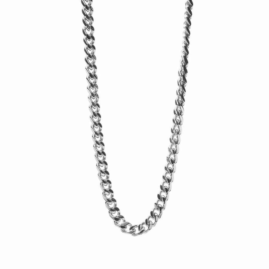 Necklaces * | Vtmnts Barcode Chain Necklace