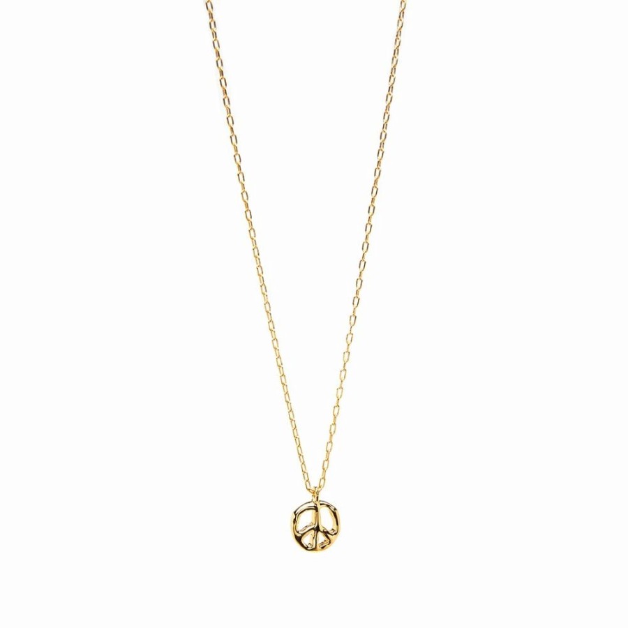 Necklaces * | Ambush Peace Charm Necklace