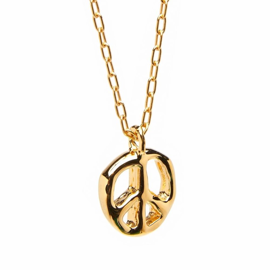 Necklaces * | Ambush Peace Charm Necklace