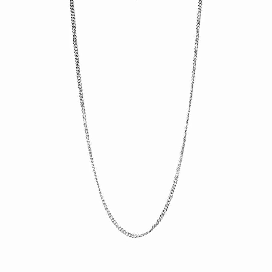 Necklaces * | Tom Wood 20.5 Curb Chain M