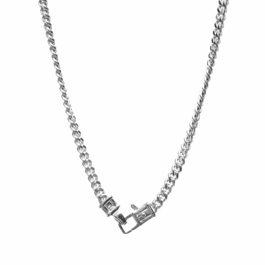 Necklaces * | Tom Wood 20.5 Curb Chain M