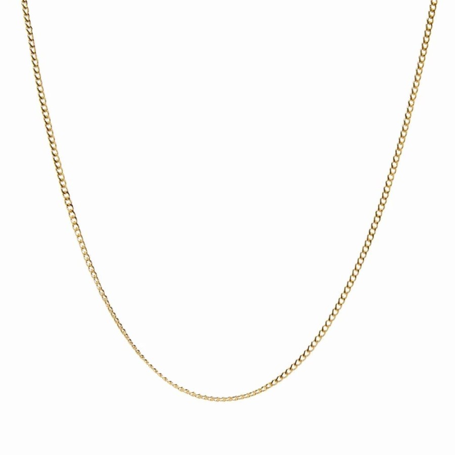 Necklaces * | Maple Curb Chain 60Cm