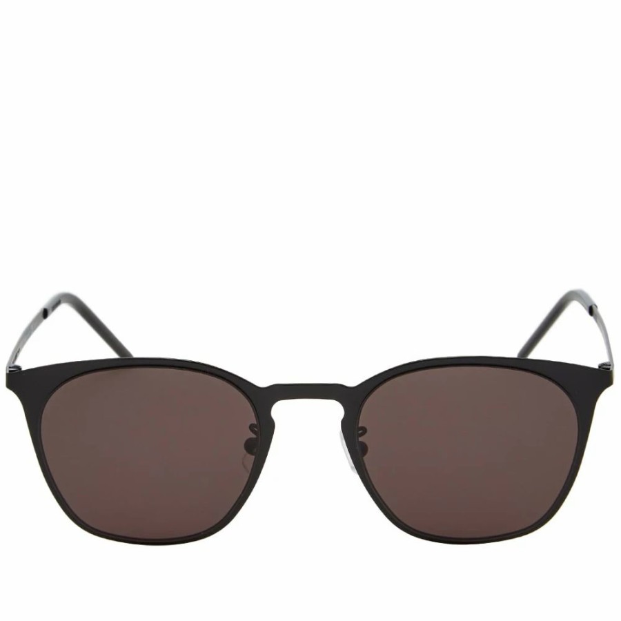 Sunglasses * | Saint Laurent Sunglasses Saint Laurent Sl 28 Slim Metal Sunglasses