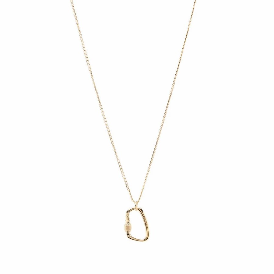 Necklaces * | A.P.C. Lock Necklace