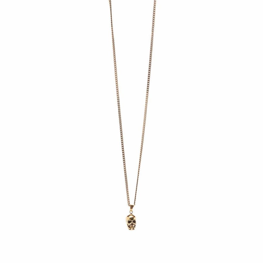 Necklaces * | Alexander Mcqueen Skull Long Necklace