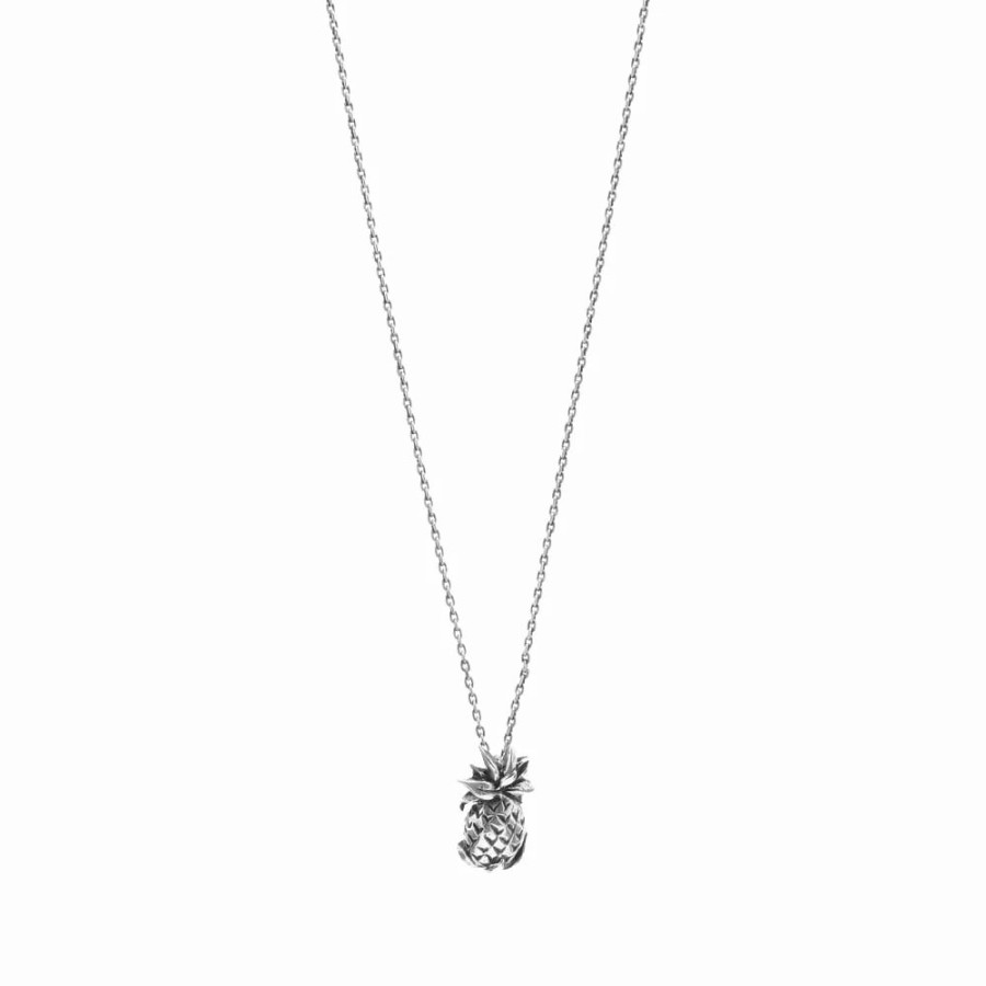 Necklaces * | Saint Laurent Pineapple Pendant Necklace