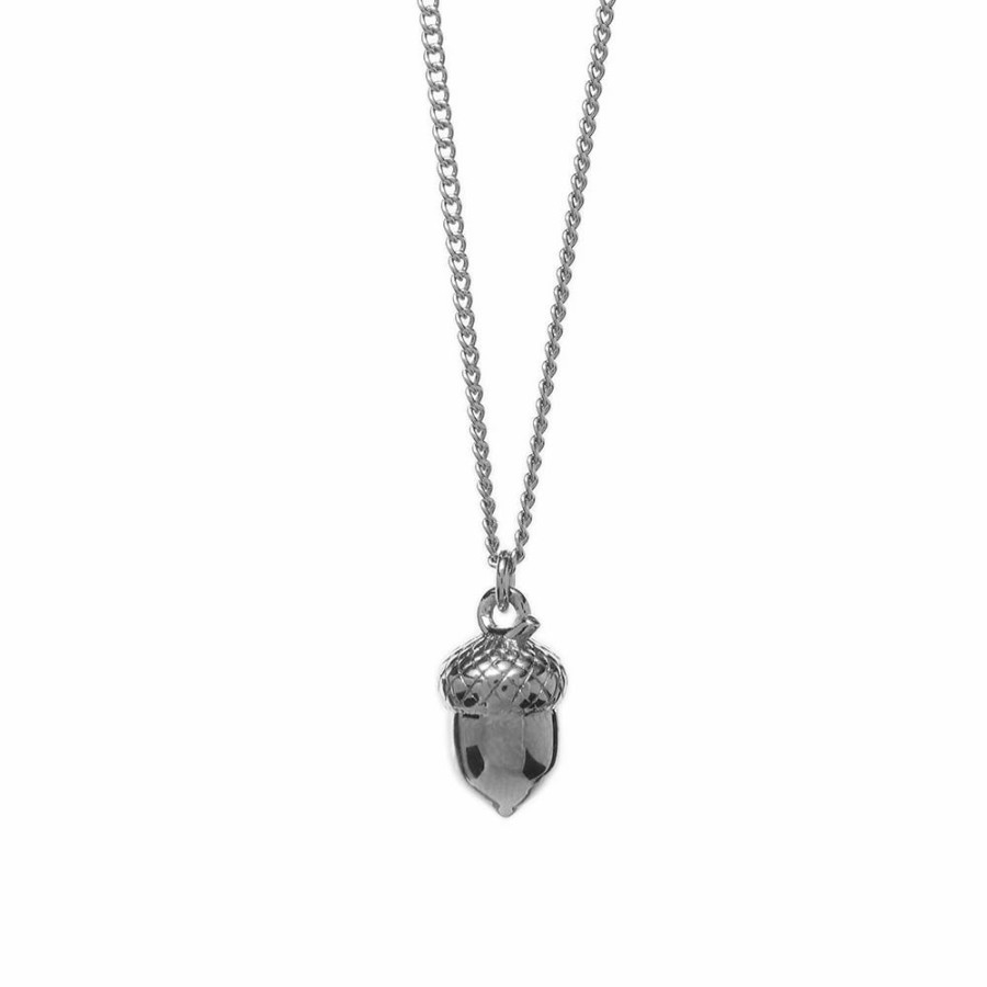 Necklaces * | A.P.C. Acorn Necklace