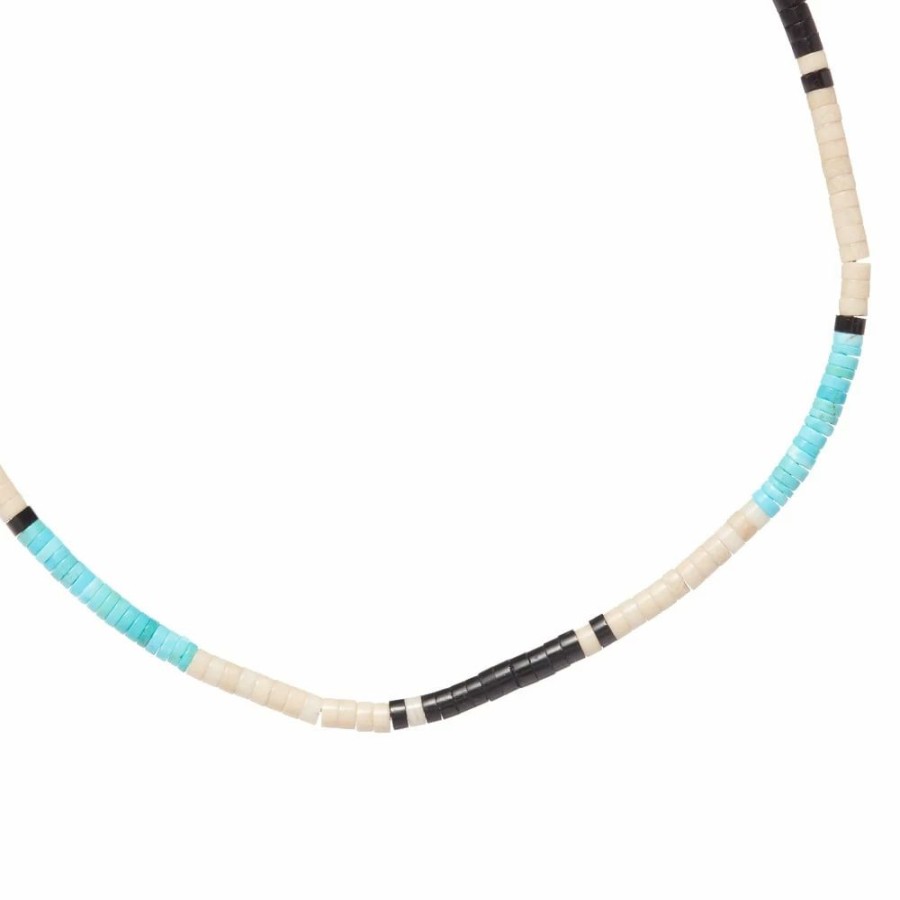 Necklaces * | Mikia Heishi Beaded Necklace