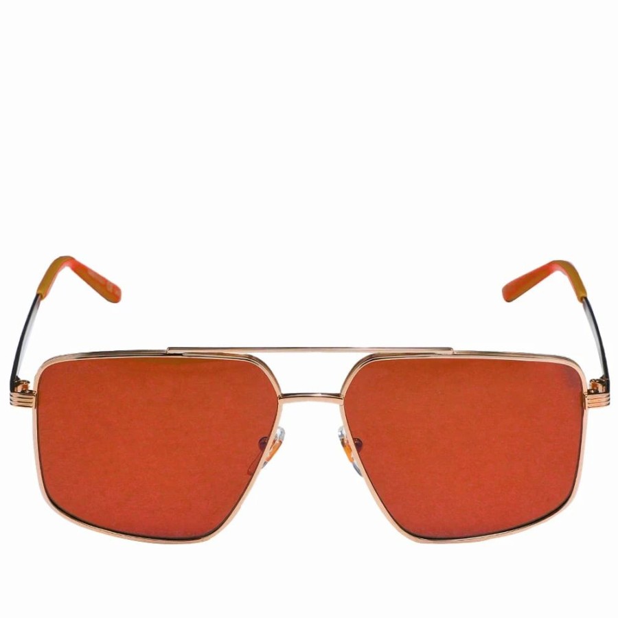 Sunglasses * | Gucci Eyewear Gucci Light Metal Sunglasses